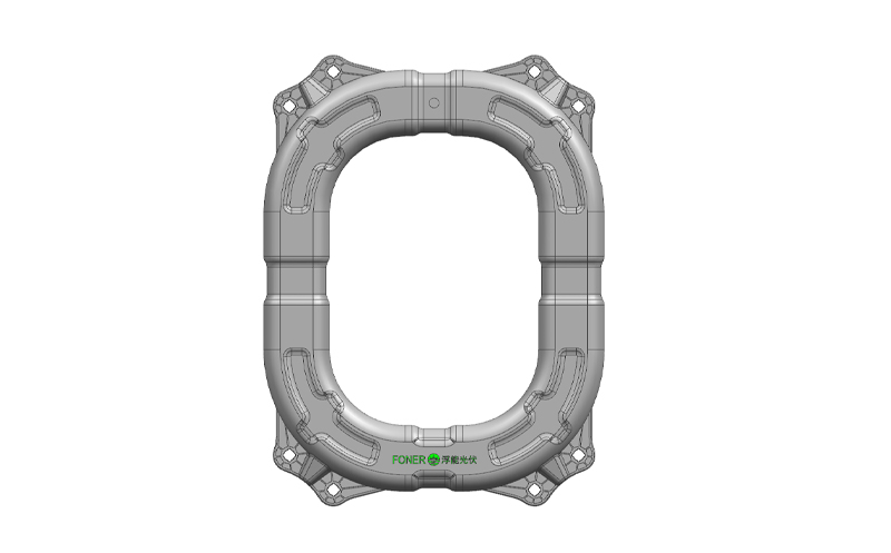 Solar module floater