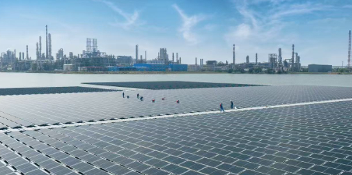 国内首座海上漂浮式光伏建成投入...